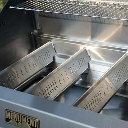 Monument Eminence 405 | Clearview® Smart Stainless Gas Grill