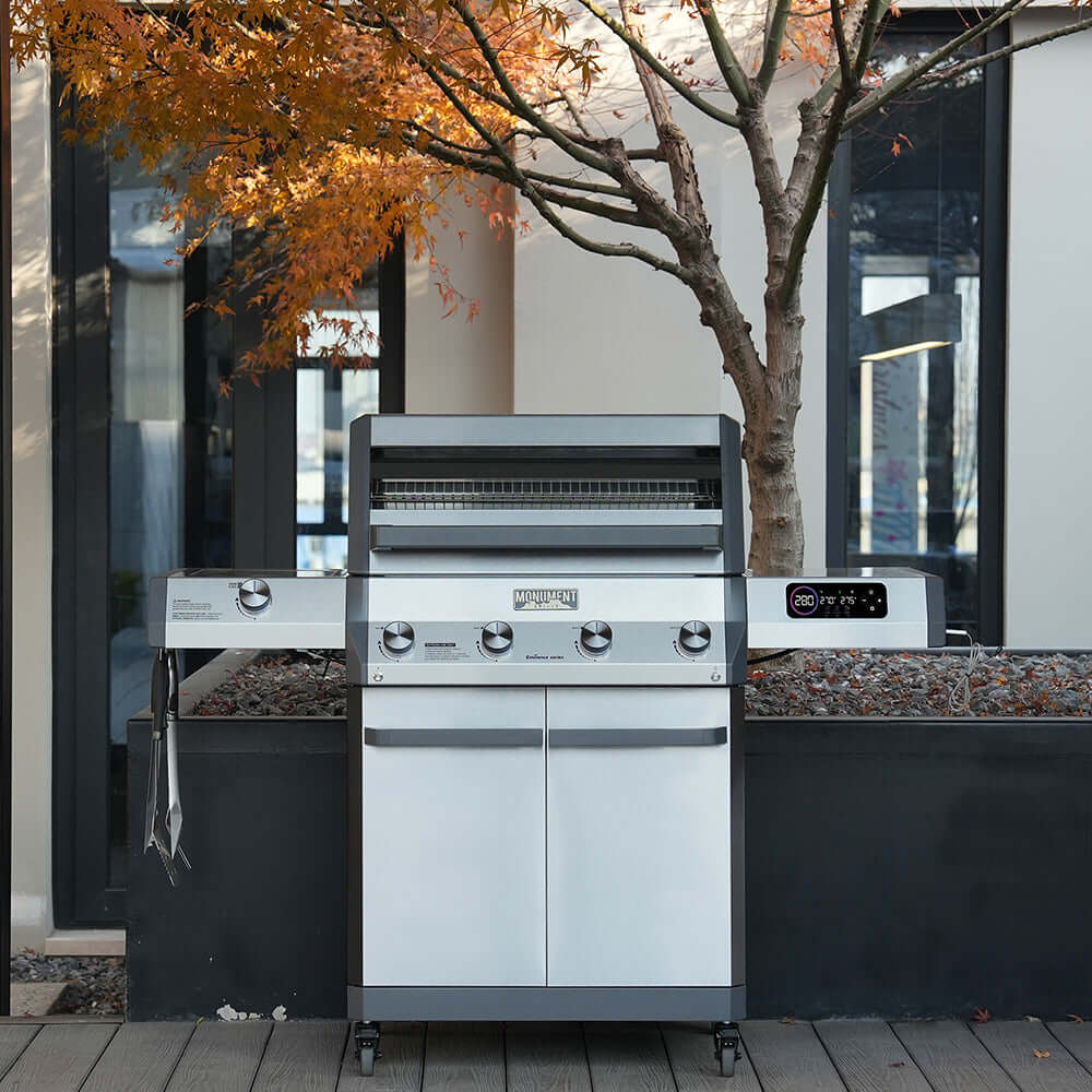 Monument Eminence 405 | Clearview® Smart Stainless Gas Grill