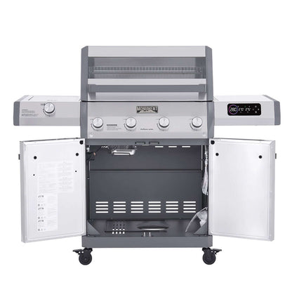 Monument Eminence 405 | Clearview® Smart Stainless Gas Grill
