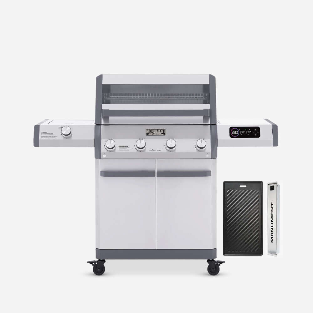 Monument Eminence 405 | Clearview® Smart Stainless Gas Grill