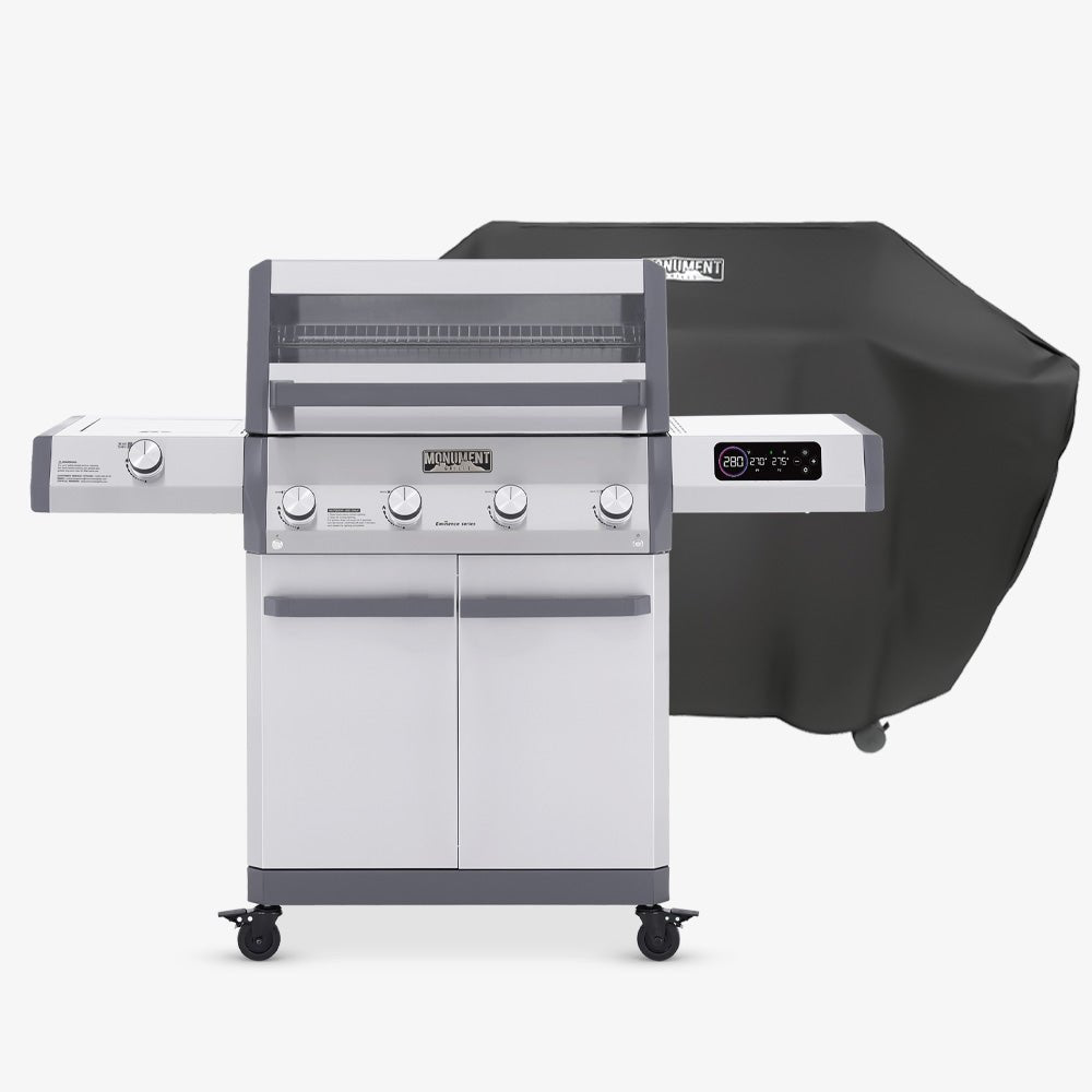 Monument Eminence 405 | Clearview® Smart Stainless Gas Grill