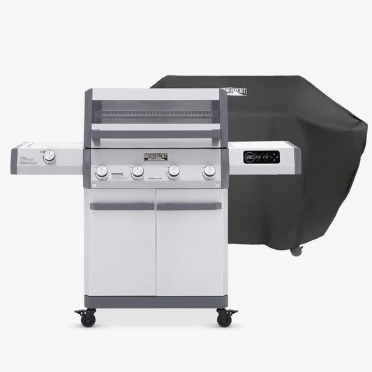 Monument Eminence 405 | Clearview® Smart Stainless Gas Grill