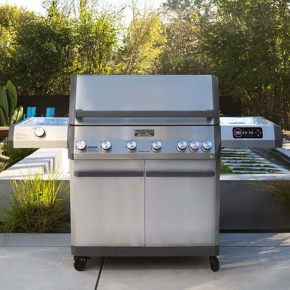 Monument Eminence 605 | Master Stainless Natural/Propane Gas Grill