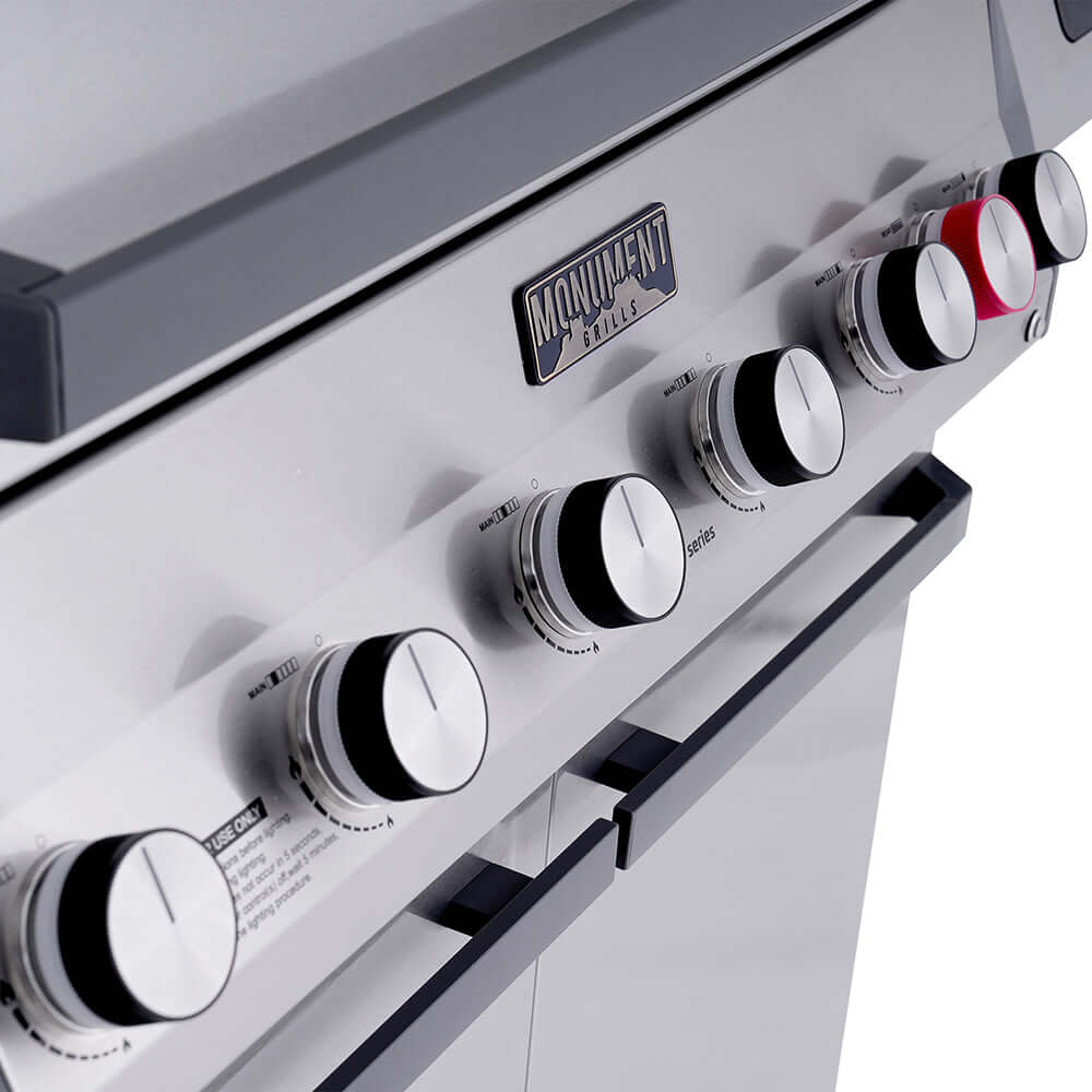 Monument Eminence 605 | Master Stainless Natural/Propane Gas Grill