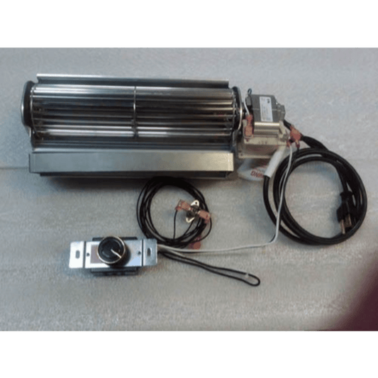 Monessen - Single Forced Air Blower with Variable Thermostat Control for Lo-Rider See-Through Firebox