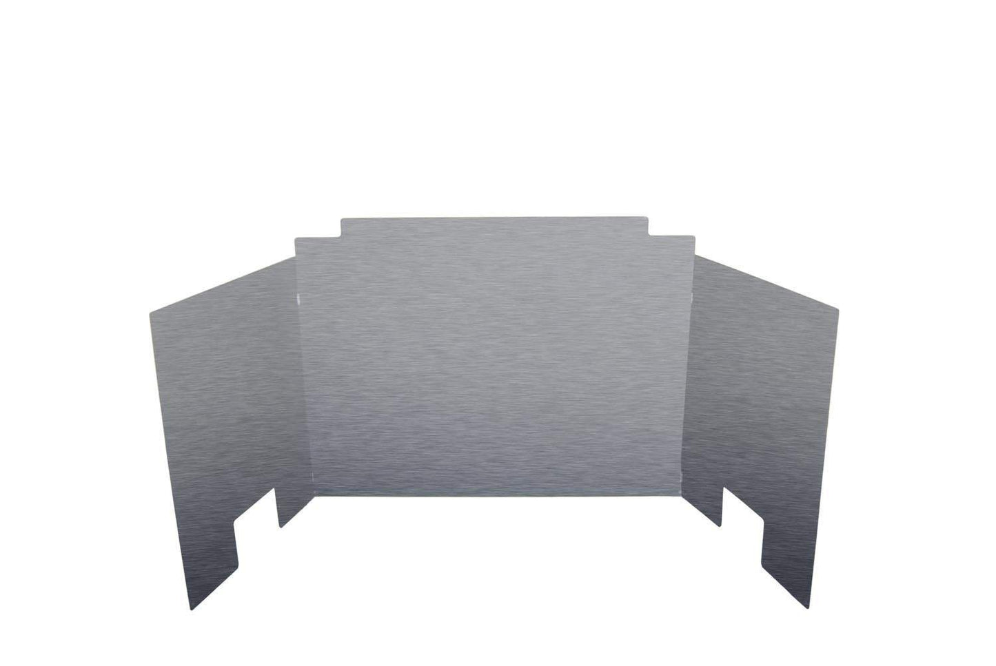 Real Fyre Three Panel Traditional Satin Stainless Fyreback