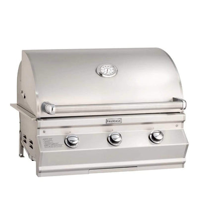 Fire Magic 34" 3-Burner Choice Multi-User Built-In Gas Grill w/ Analog Thermometer (C540i)