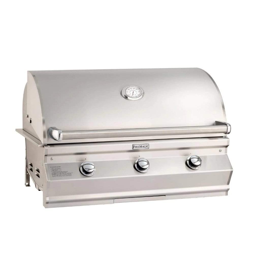 Fire Magic 36" 3-Burner Choice Multi-User  Built-In Gas Grill w/ Analog Thermometer (C650i)