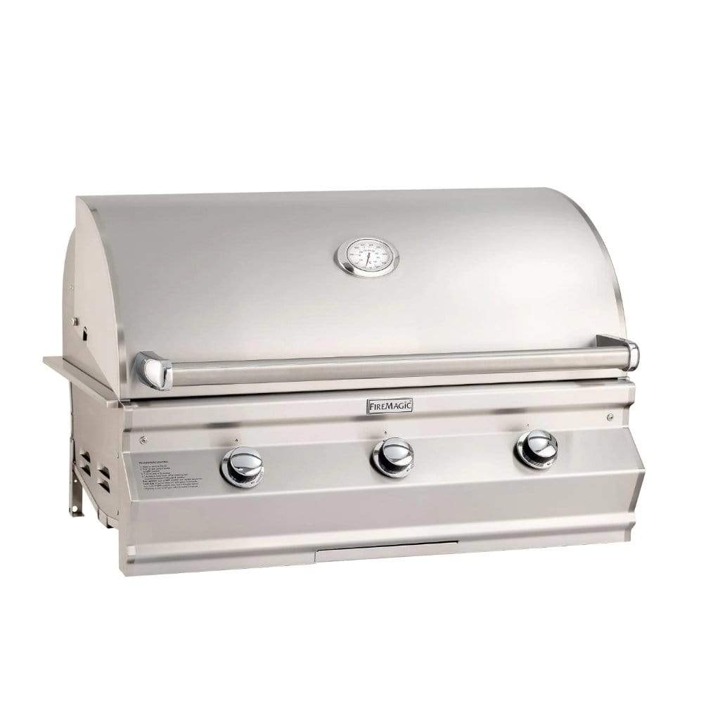 Fire Magic 40" 3-Burner Choice Multi-User  Built-In Gas Grill w/ Analog Thermometer (C650i)