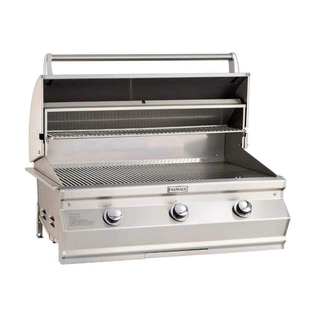 Fire Magic 36" 3-Burner Choice Multi-User  Built-In Gas Grill w/ Analog Thermometer (C650i)