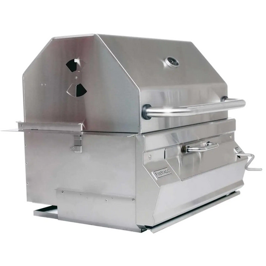 Built-In Charcoal Grill