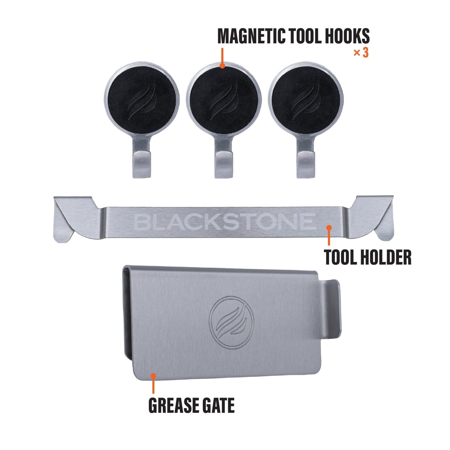 Blackstone Grease Gate and Tool Holder Combo