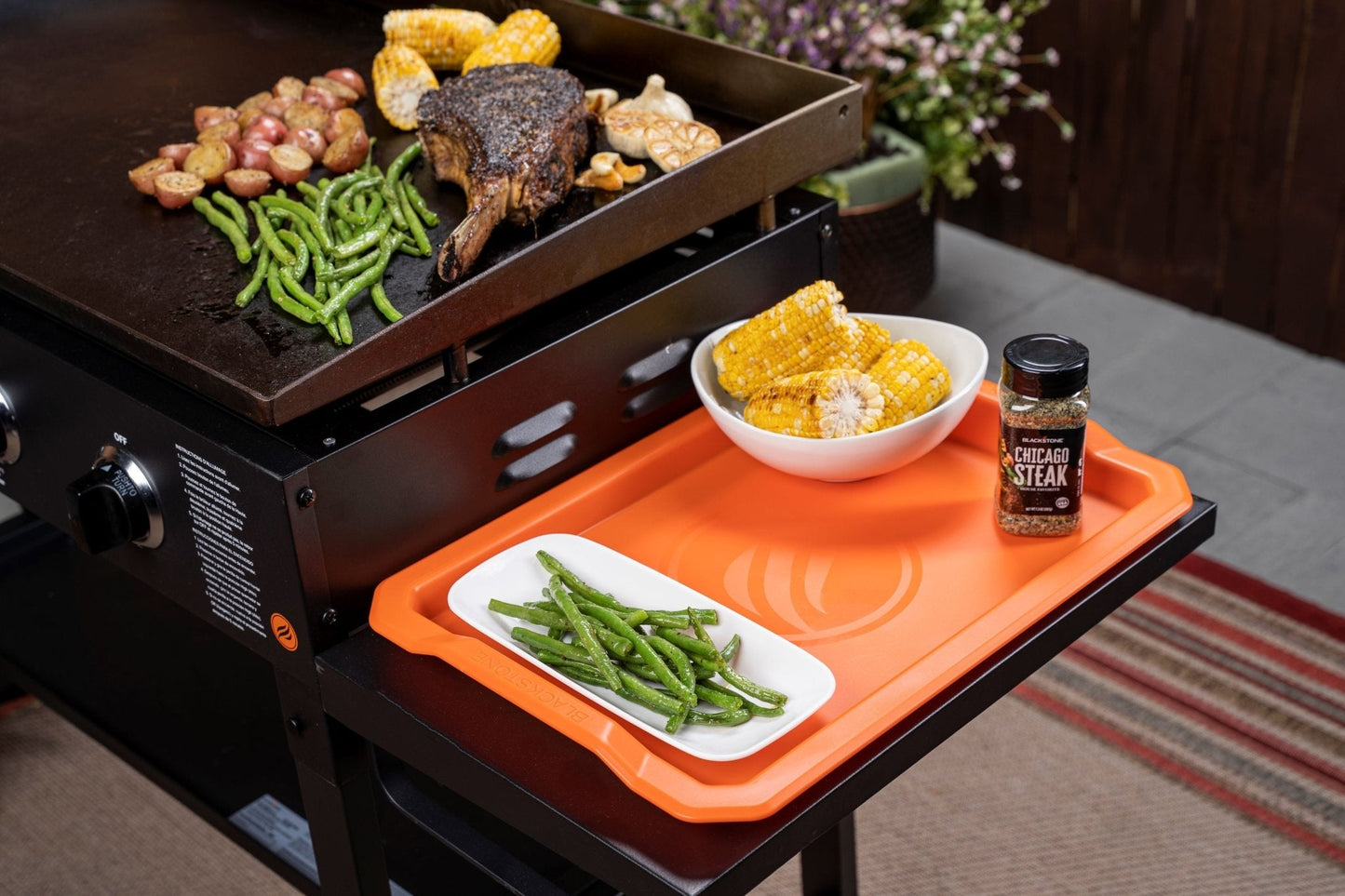 Blackstone Orange Serving Tray 4 Pack