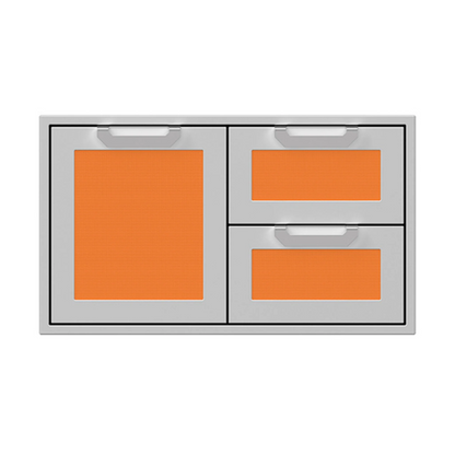 Hestan 36" Outdoor Combo Door/Drawer - AGSDR36