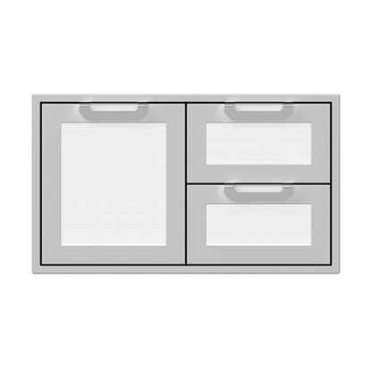 Hestan 36" Outdoor Combo Door/Drawer - AGSDR36