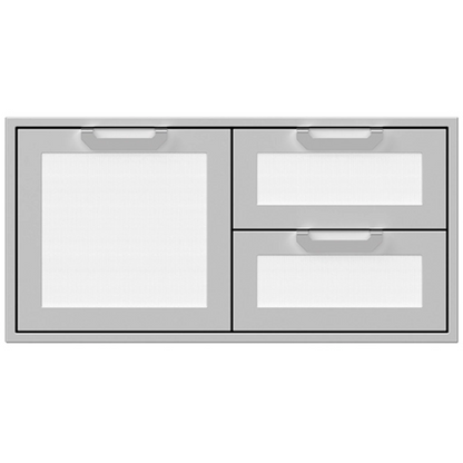 Hestan 42" Outdoor Combo Door & Drawer - AGSDR42