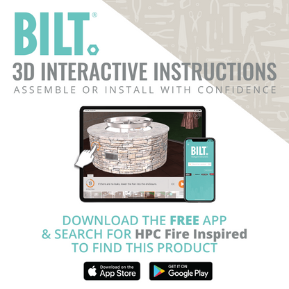 Sierra Smooth Copper Fire Bowl 36" by HPC Fire