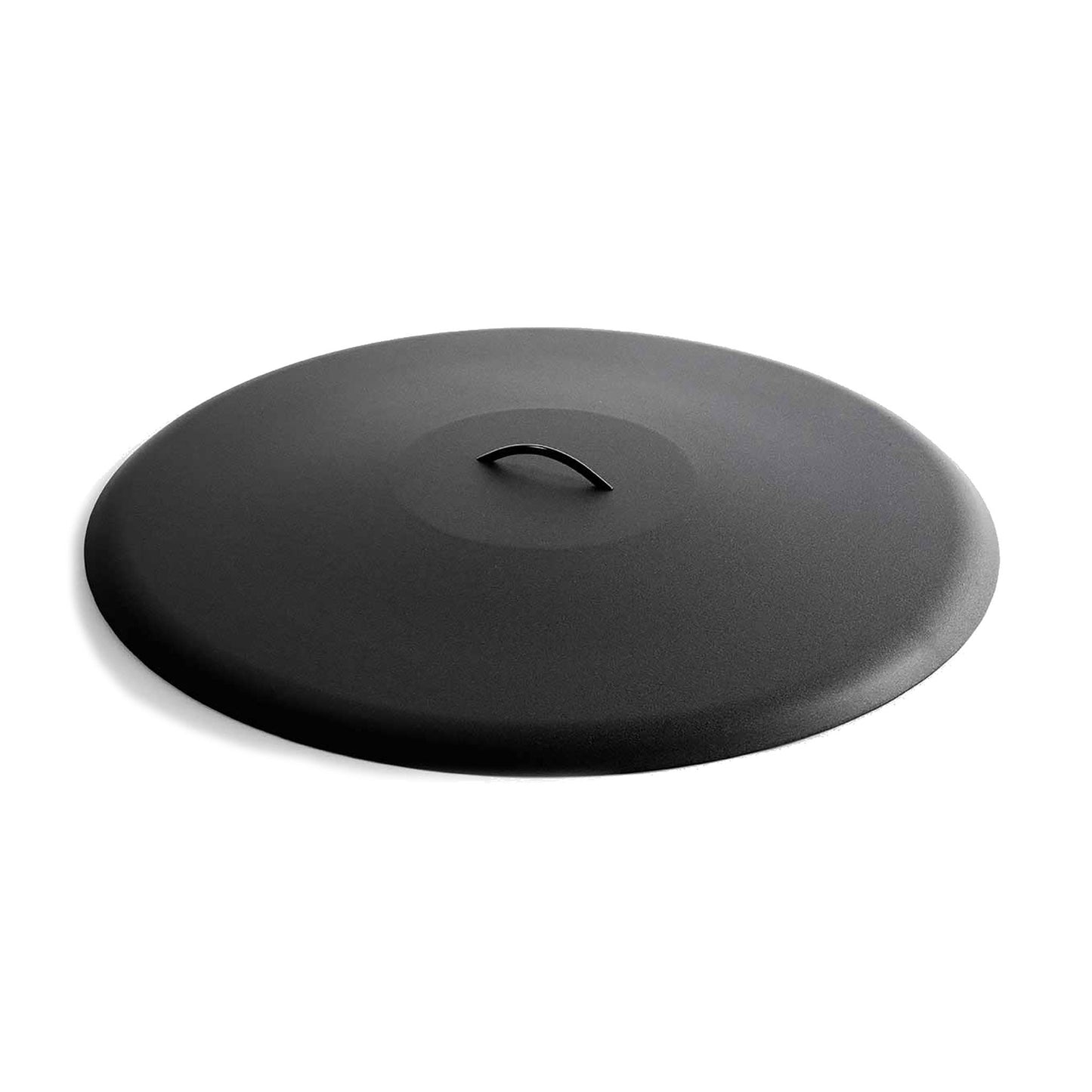 Short Round Aluminum Hard Fire Pit Burner Cover by HPC Fire