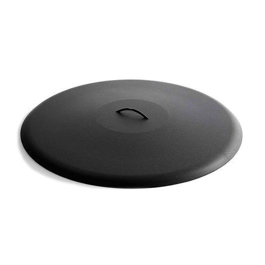 Short Round Aluminum Hard Fire Pit Burner Cover by HPC Fire