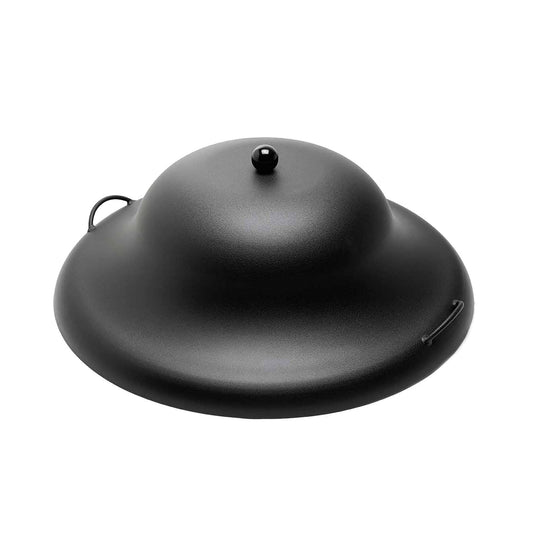 Aluminum Tall Round Hard Fire Pit Burner Cover by HPC Fire
