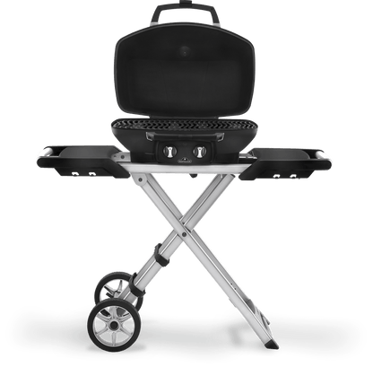 Napoleon TravelQ PRO 285X (BLACK) Portable Propane Gas Grill with Scissor Cart PRO285X-BK