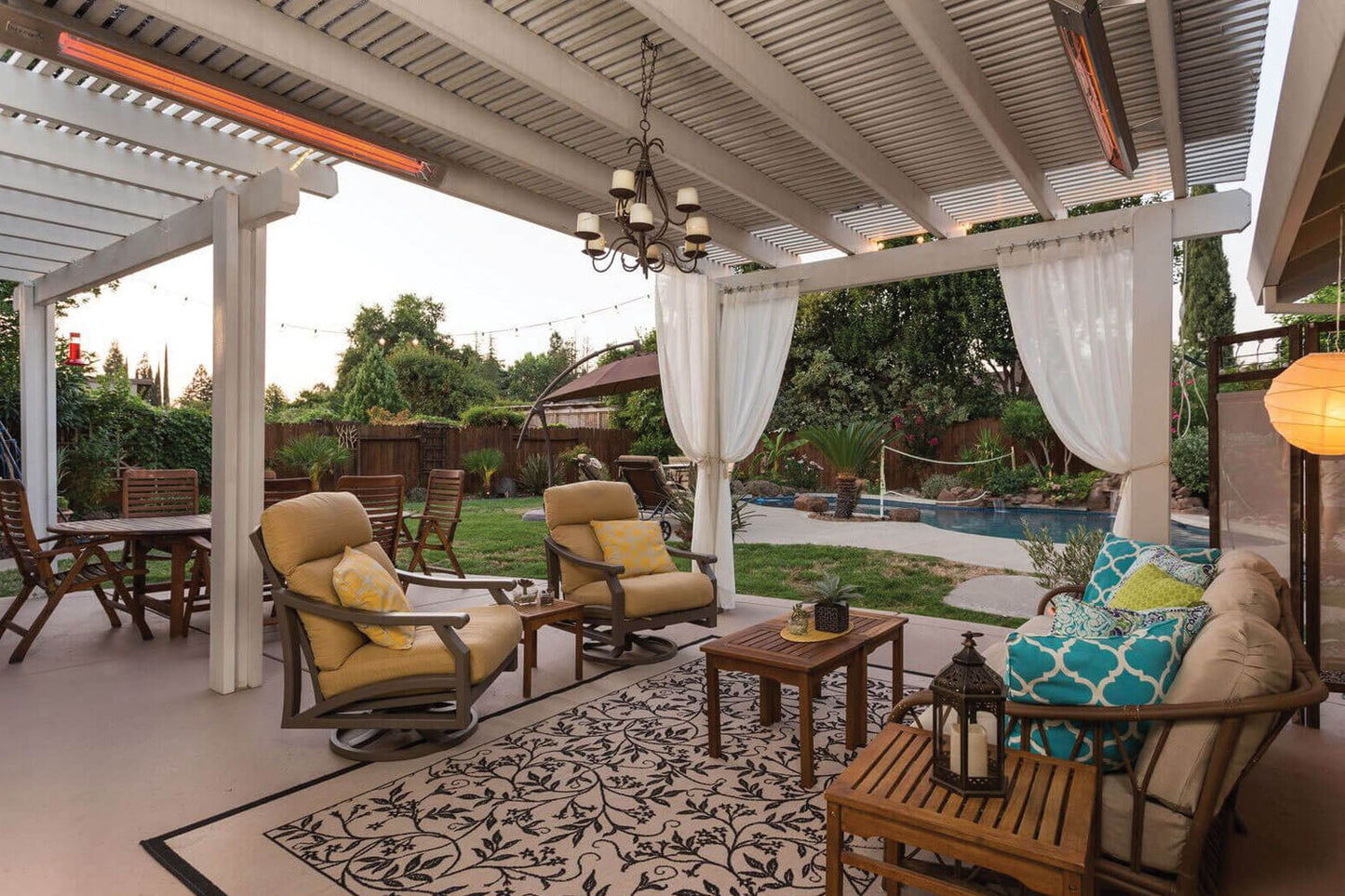 Infratech SL-Series Slimline Single Element 2400Watt Outdoor Electric Heater | 277V