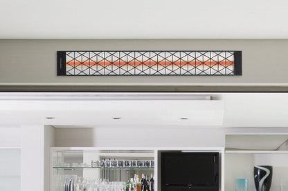 Infratech Motif Contemporary Fascia Kit for Single Element Heater | Black