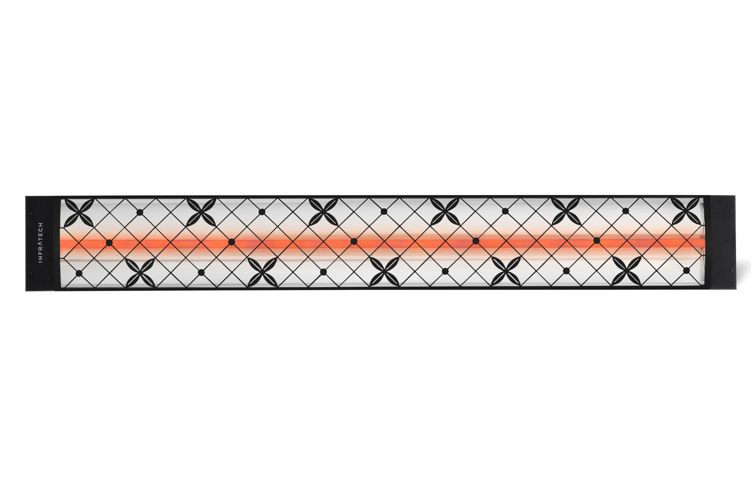 Infratech Motif Traditional Fascia Kit for Single Element Heater | Black