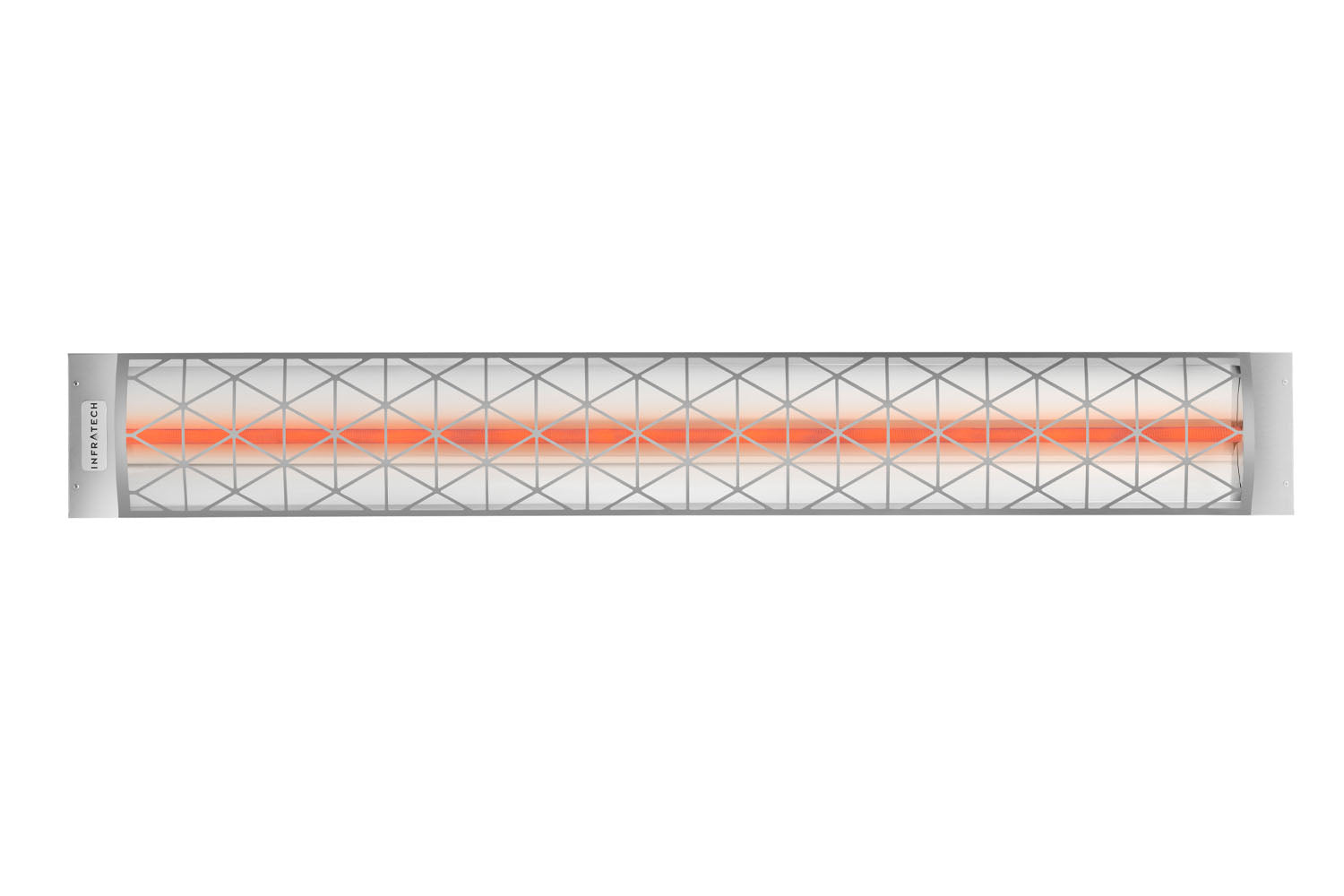 Infratech Motif Contemporary Fascia Kit for Single Element Heater | Stainless Steel
