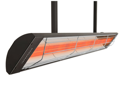 Infratech C&CD-Series Adjustable Mounting Drop Pole | Black