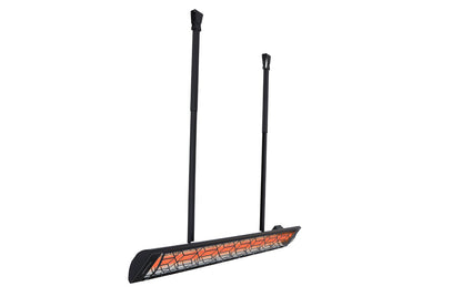 Infratech C&CD-Series Adjustable Mounting Drop Pole | Black