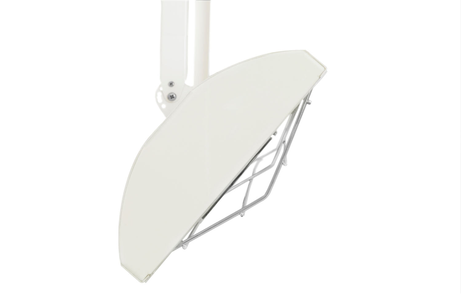 Infratech C&CD-Series Adjustable Mounting Drop Pole | White