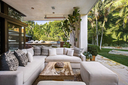 Infratech Heater In Outdoor backyard of a Home