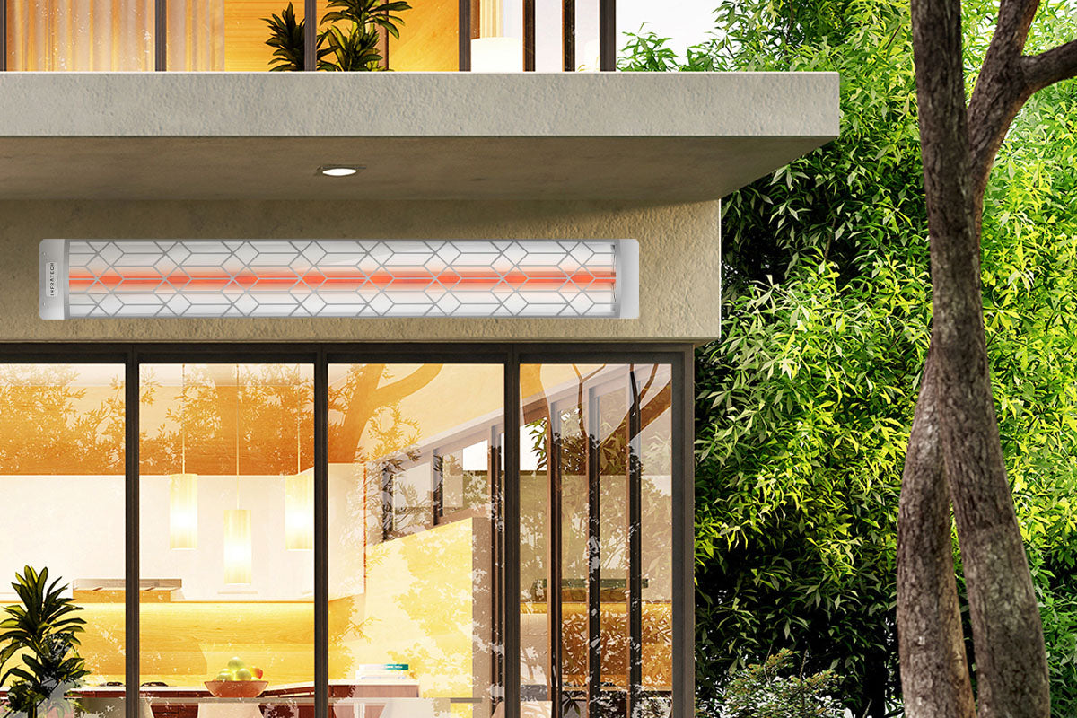 Infratech Motif Craftsman Fascia Kit for Single Element Heater | Stainless Steel