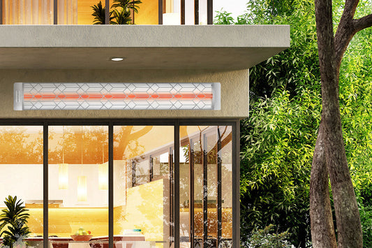 Infratech Motif Craftsman Fascia Kit for Single Element Heater | Stainless Steel