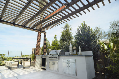 Infratech WD-Series Double Element 3000Watt Outdoor Infrared Electric Heater | 208V