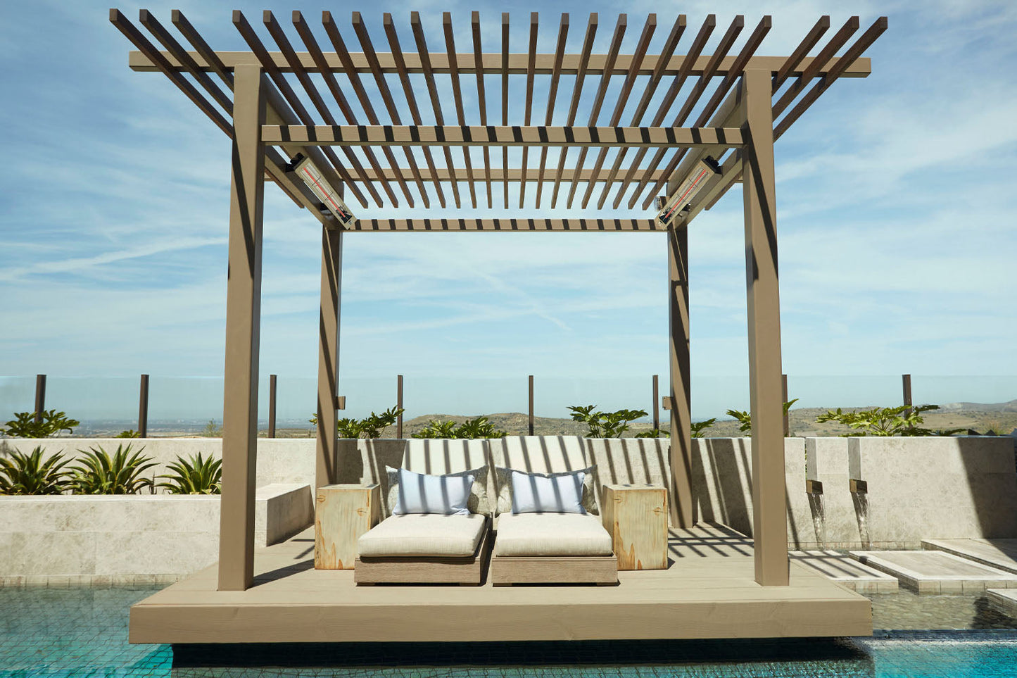 Infratech SL-Series Slimline Single Element 3000Watt Outdoor Electric Heater | 277V