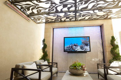 Infratech SL-Series Slimline Single Element 3000Watt Outdoor Electric Heater | 208V