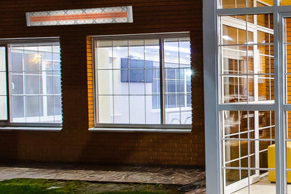 Infratech Motif Traditional Fascia Kit for Double Element Heater | Stainless Steel