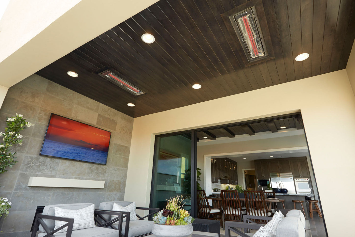 Infratech WD-Series Double Element 6000Watt Outdoor Infrared Electric Heater | 208V