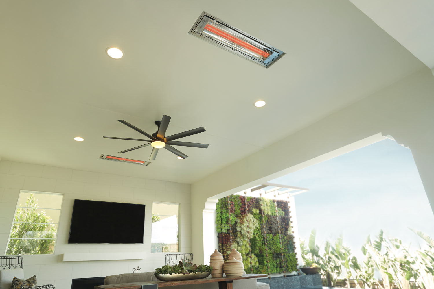 Infratech WD-Series Double Element 6000Watt Outdoor Infrared Electric Heater | 277V