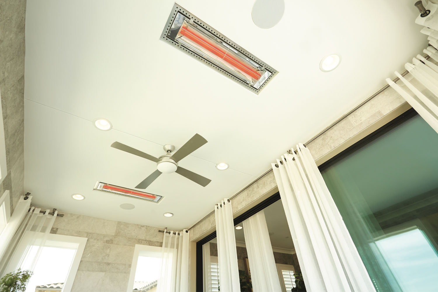 Infratech WD-Series Double Element 5200Watt Outdoor Infrared Electric Heater | 208V