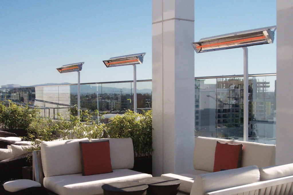 Infratech W-Series Single Element 4000Watt Outdoor Infrared Electric Heater | 480V