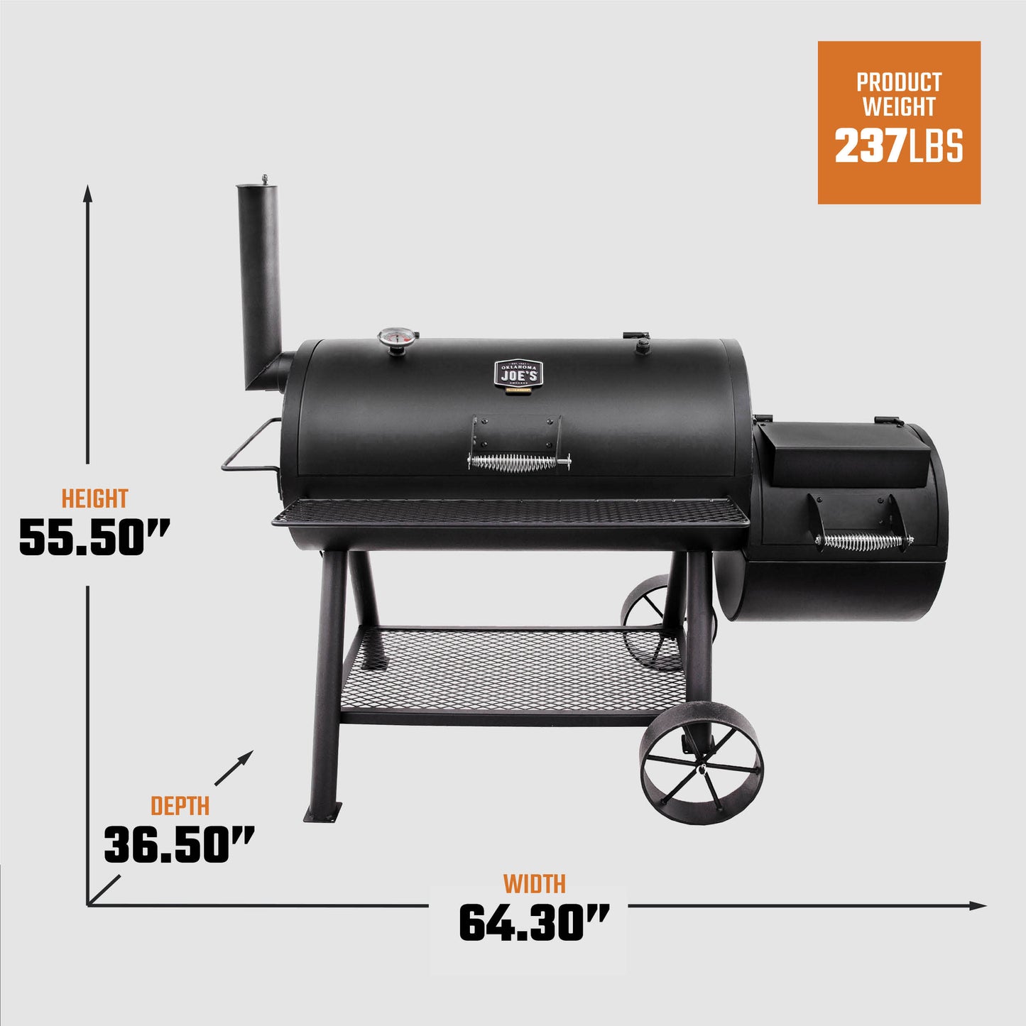 Oklahoma Joe's Longhorn Classic Offset Smoker & Grill