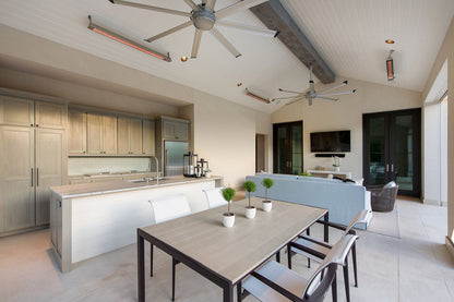 Infratech SL-Series Slimline Single Element 3000Watt Outdoor Electric Heater | 277V