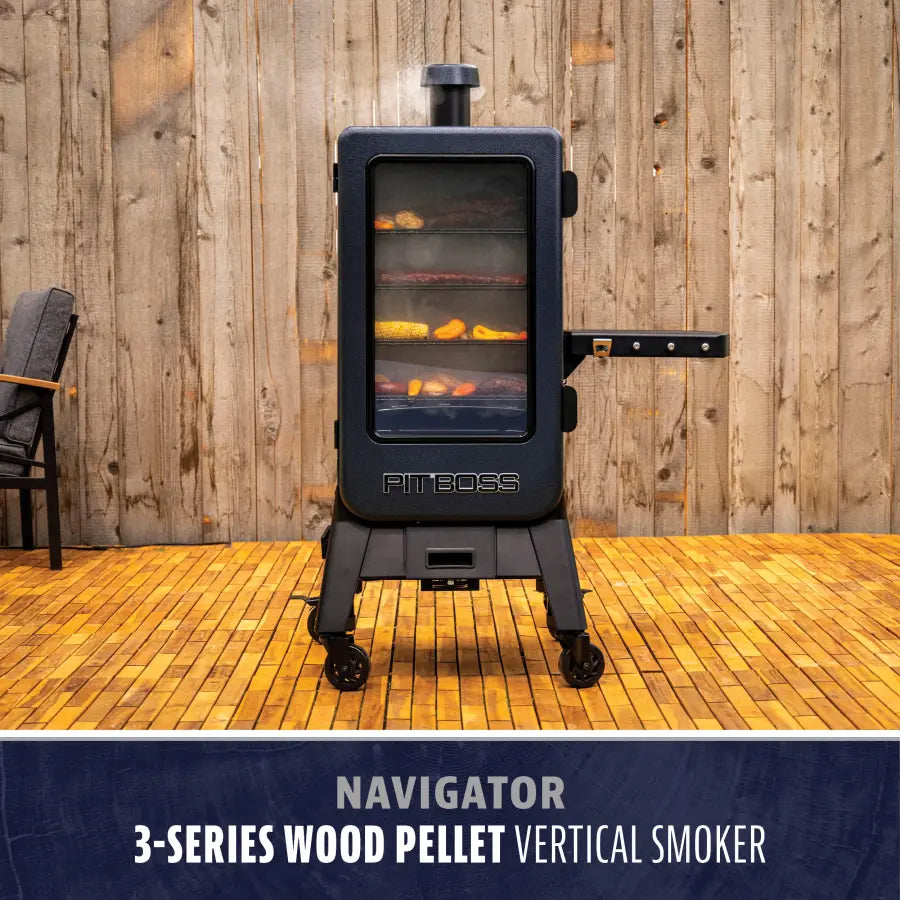 Pit Boss Navigator 3-Series Vertical Pellet Smoker - PBV3M