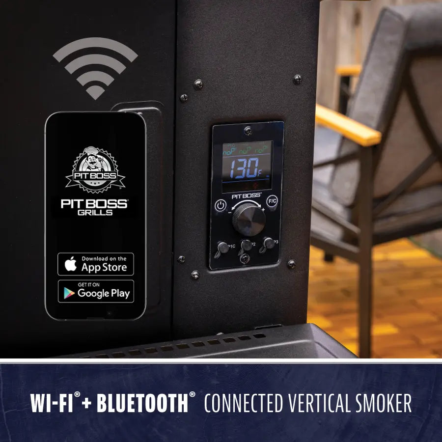 Pit Boss Navigator 6-Series Vertical Pellet Smoker