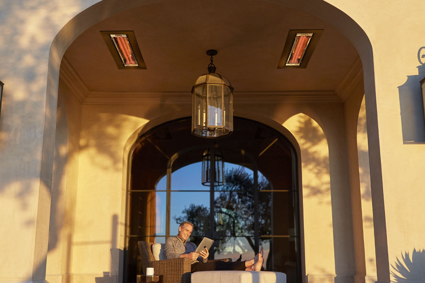 Infratech WD-Series Double Element 4000Watt Outdoor Infrared Electric Heater | 240V