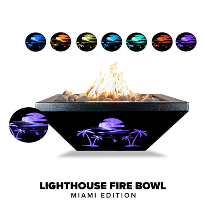 The Outdoor Plus Lighthouse Fire Bowl