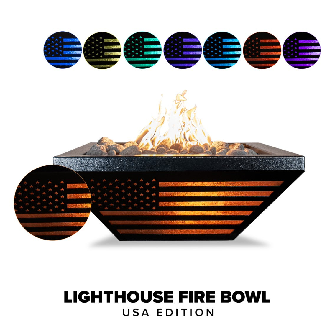 The Outdoor Plus Lighthouse Fire Bowl